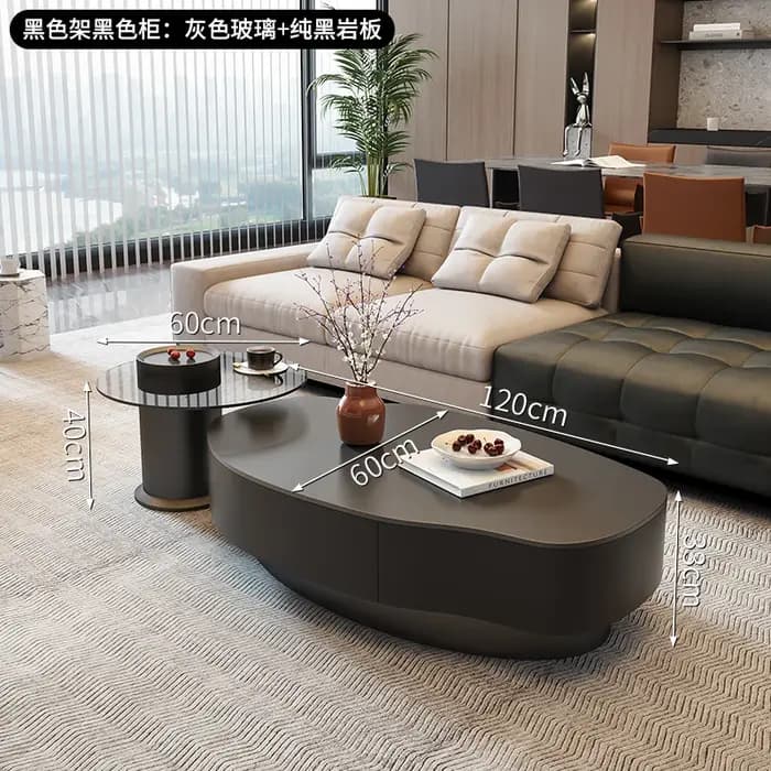 Ornements Design Table basse bois Magazine luxe moderne