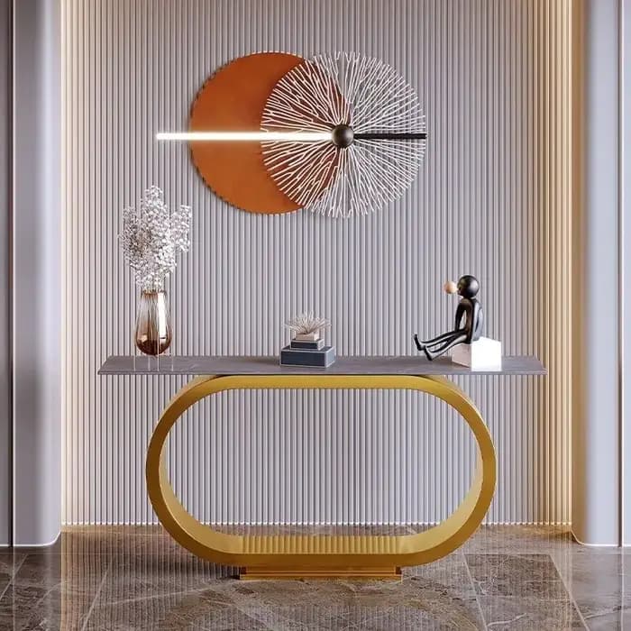 Table Console neutre italienne Simple et élégante