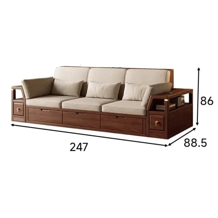 Classique confortable Salon canapés minimaliste cinéma économique design canapé élégant paresseux Meubles