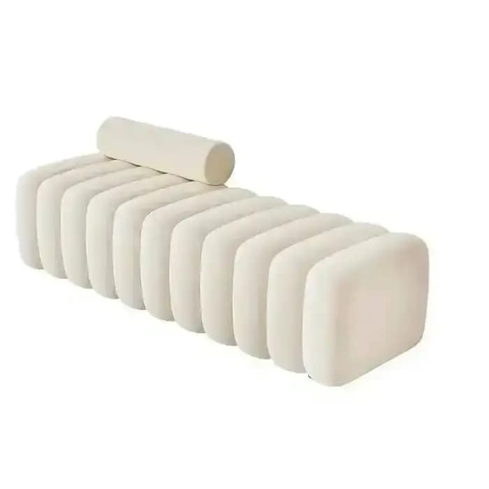 Banc de luxe pour salon, tabouret de rangement pour chaussures, meuble de passage, banc de bout de l