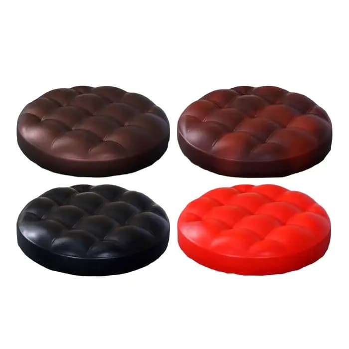Coussin de siège de tabouret de Bar, coussin de siège rond de remplacement, accessoire de chaise de
