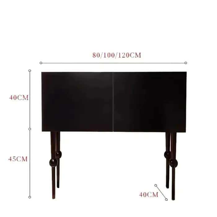 Table de couloir nordique tendance, Table d'angle de beauté Portable de luxe Unique, gain de place,