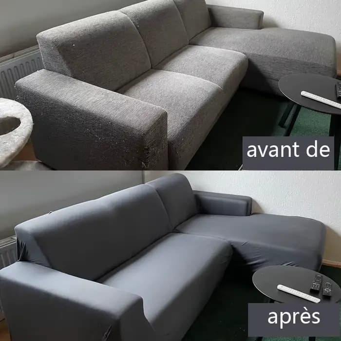 Housses de canapé d'angle solide
