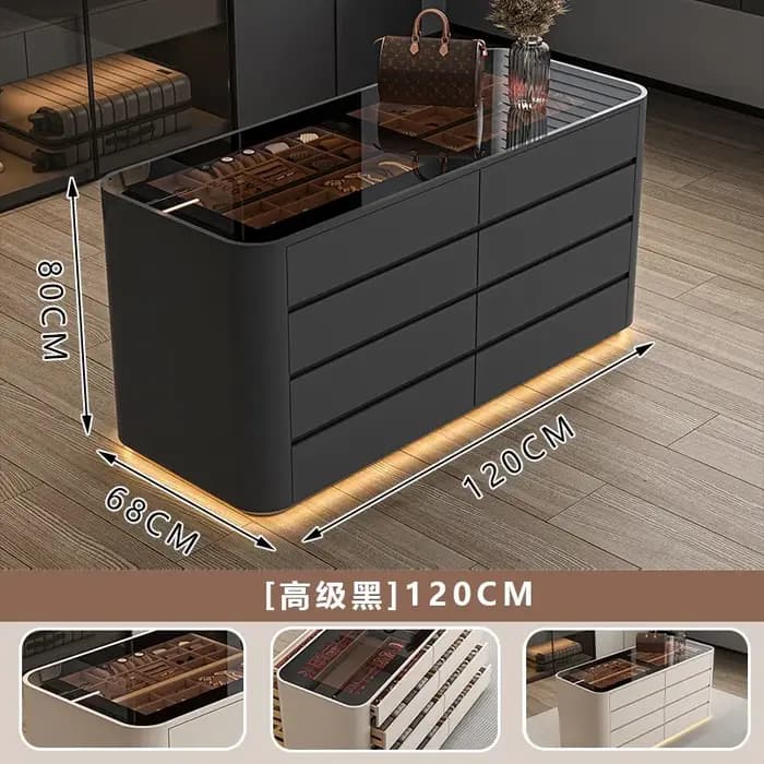 Artisanat Cube Salon armoires organisateur debout moderne luxe armoire