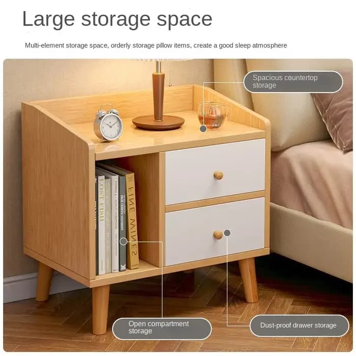 Wuli House – armoire de chevet pour chambre à coucher, armoire de rangement moderne Simple et multif