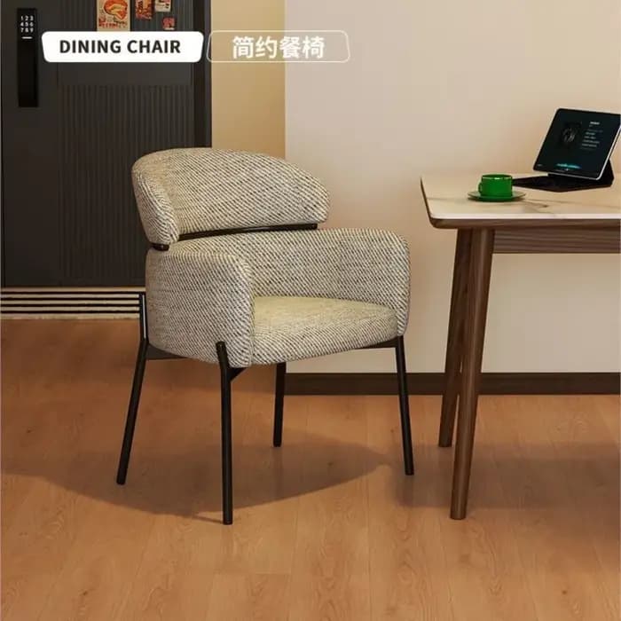 Chaise de salle à manger minimaliste italienne