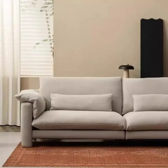 Accoudoir sol salon canapé Double italien confortable multifonctionnel