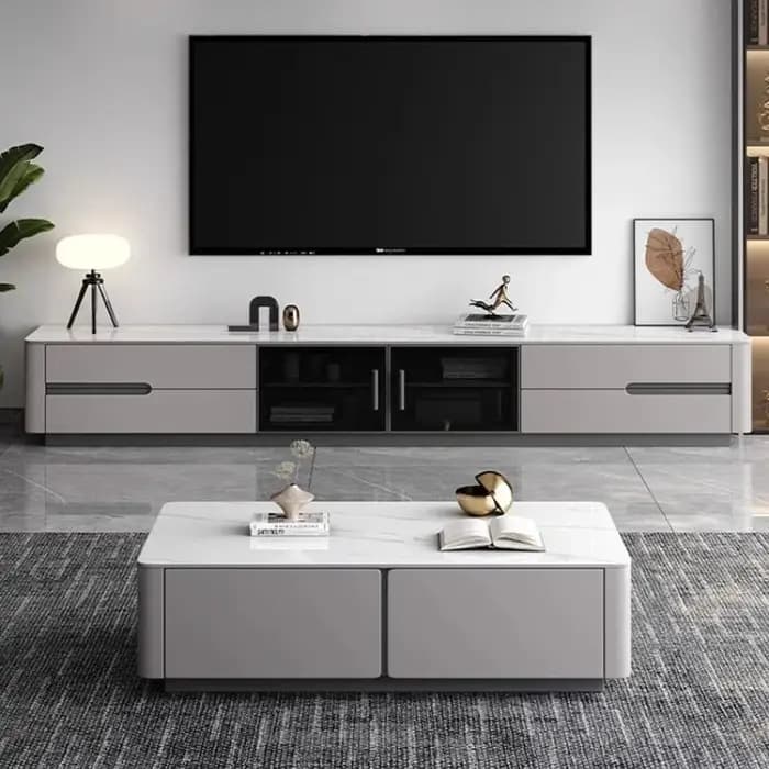 Tiroir Table basse design rangement en bois