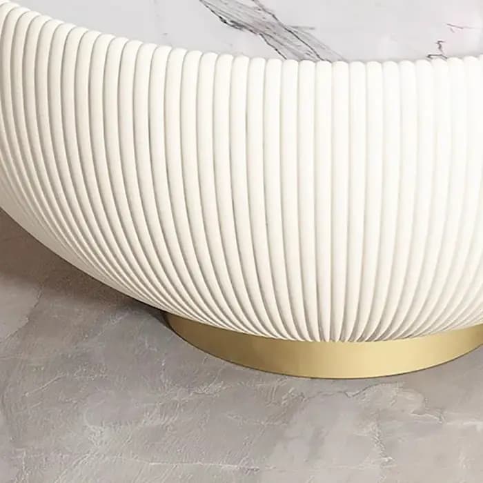 Ensembles européens Table basse ronde modulaire tendance élégante