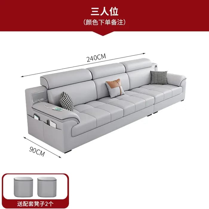 Canapé De Salon inclinable fauteuil sectionnel relaxant canapé De Luxe minimaliste multifonctionnel