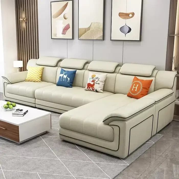 Bois Beige canapés européens remplissage accoudoir Design nordique inclinable paresseux