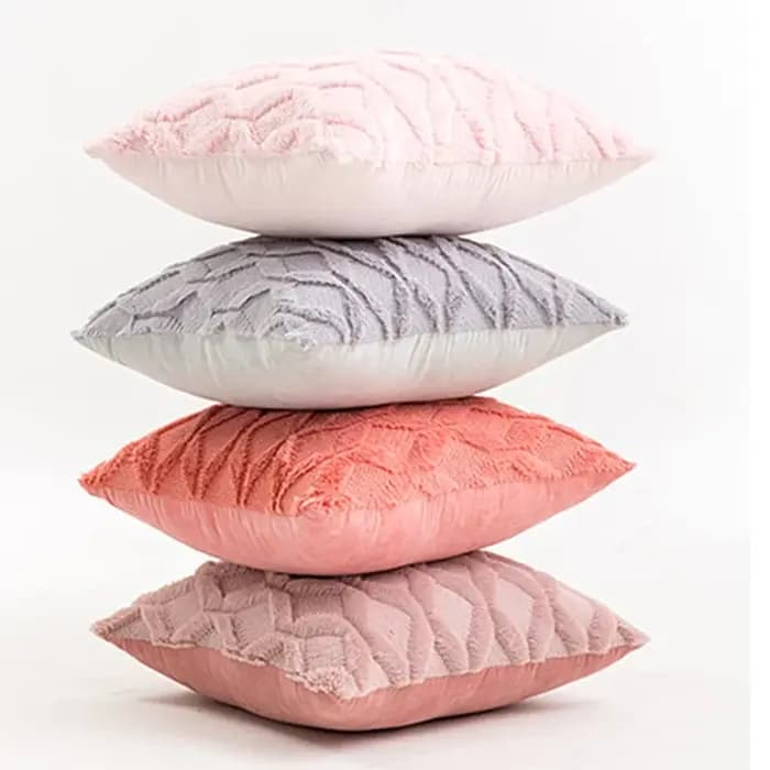 Juste de coussin décorative pour canapé