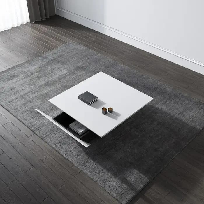 Glam clair Table basse organisateur de luxe italien Unique
