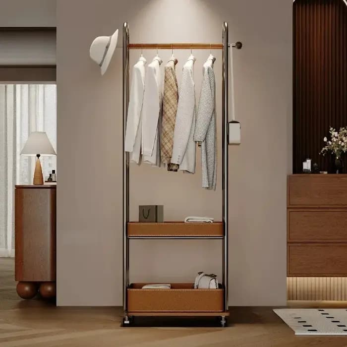Porte-vêtements design pour salon