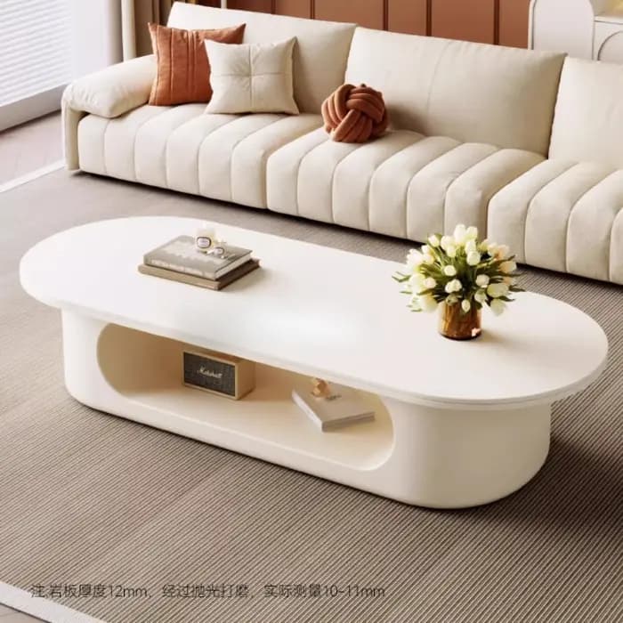 Table basse d'affichage moderne livre italien salon