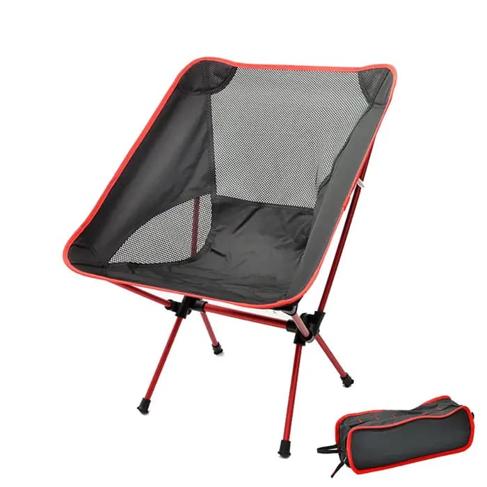 Chaise lunaire pliante portable ultralégère avec poignées