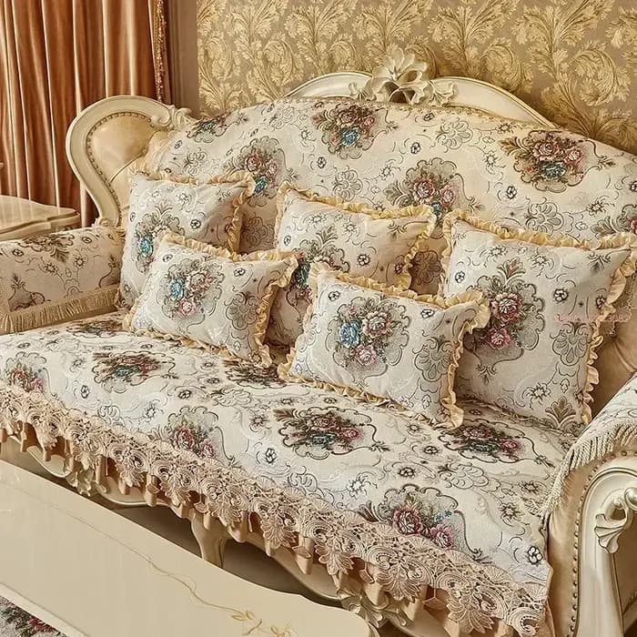 Juste de serviette de dossier haut de gamme, coussin de gril, coussin de canapé antidérapant, univer