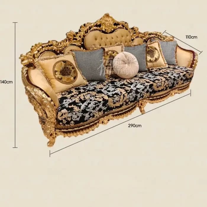 Canapé sectionnel de luxe en cuir