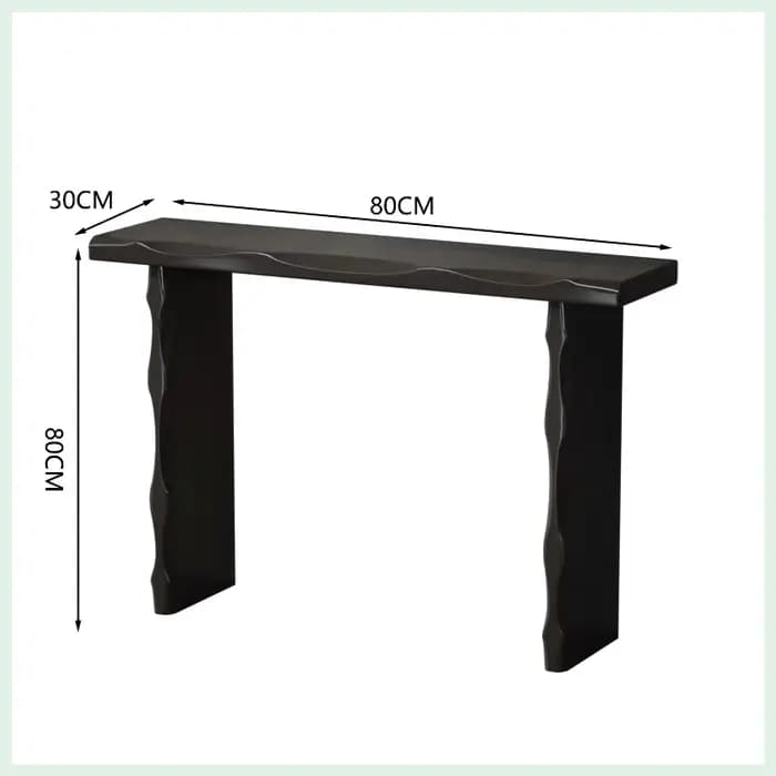 Tables de Console Vintage du milieu du siècle, élégantes et minables, Wabi Sabi, de beauté, tendance