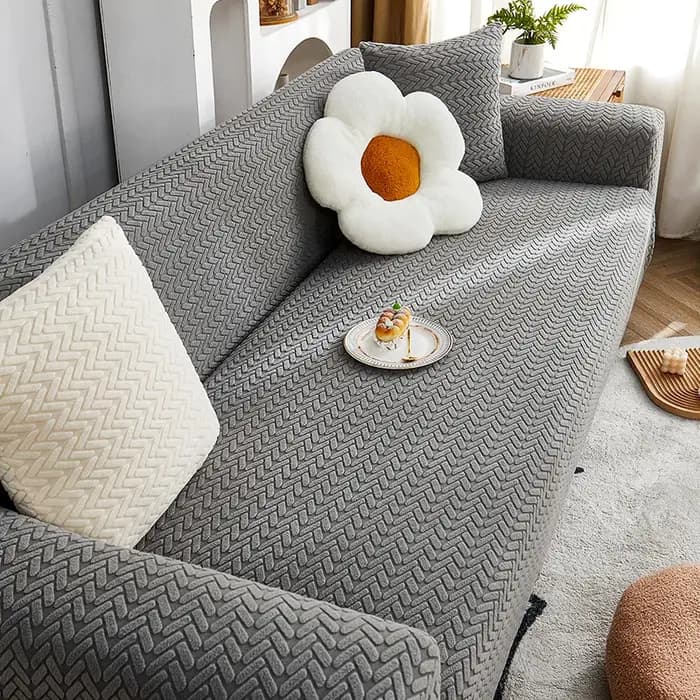 Juste de canapé en peluche universelle pour la maison