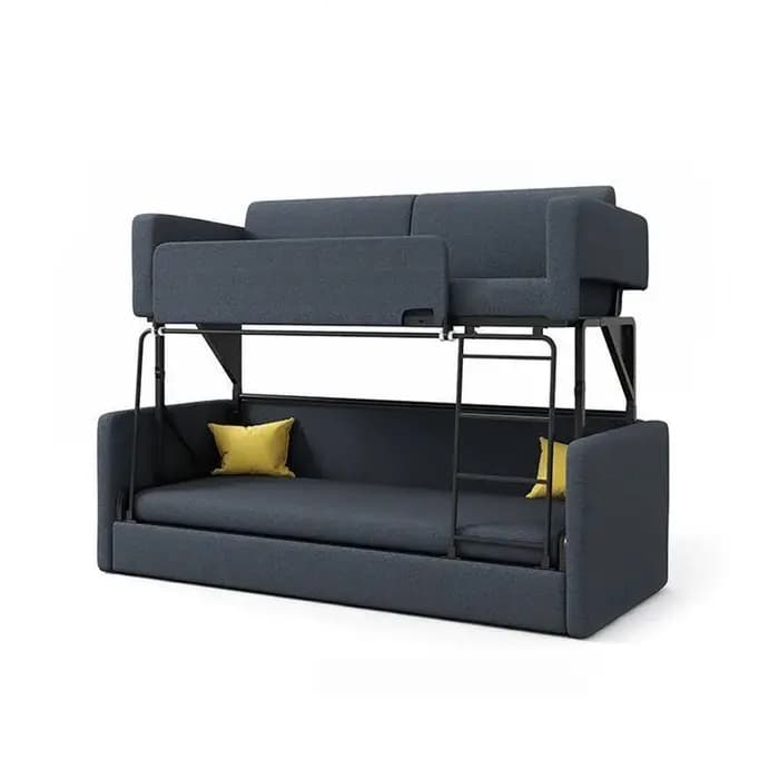 Canapé convertible moderne et confortable pour salon double
