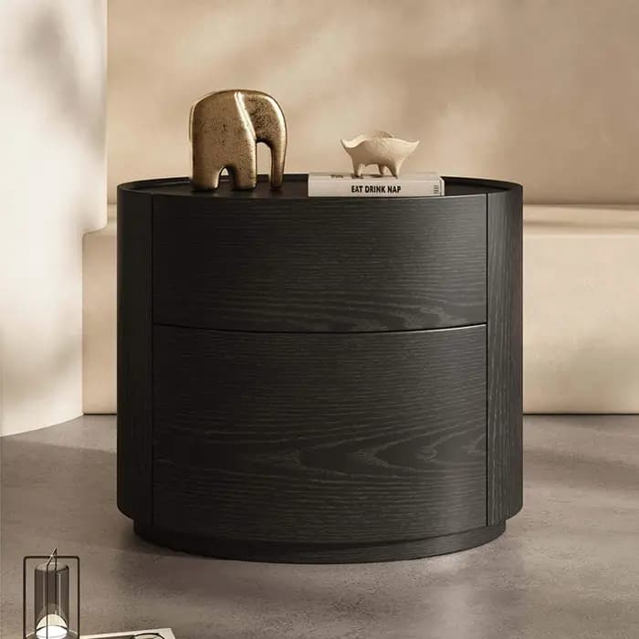 Tables de chevet simples et élégantes avec tiroirs de rangement