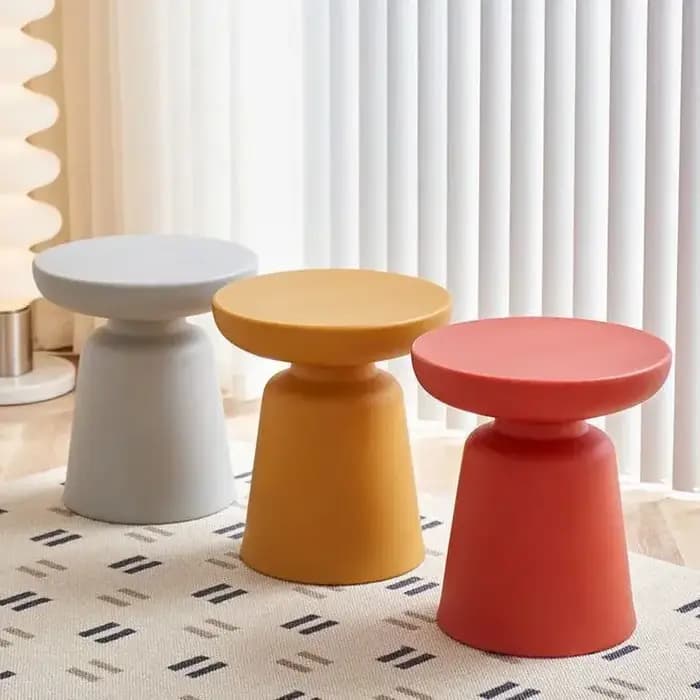 Table d'appoint de canapé nordique simple, salon, balcon, café, maison, petit appartement, design de