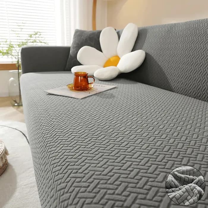 Housse de canapé élastique en Jacquard pour salon