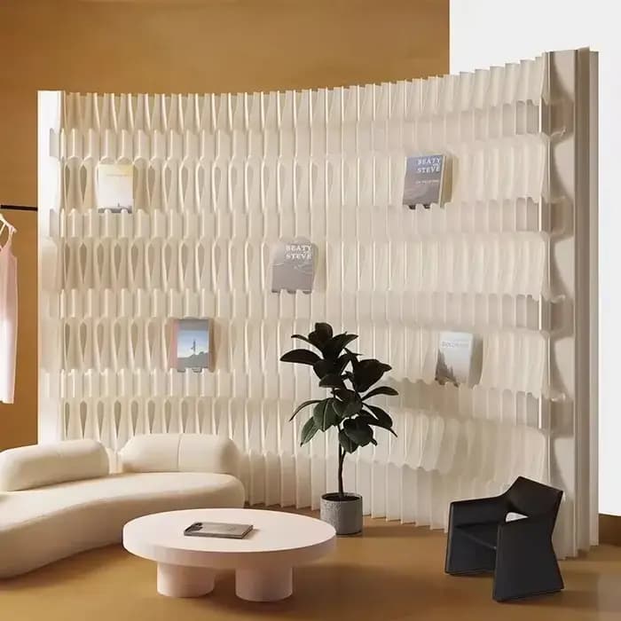 Nouvelles étagères de livres de bureau pliantes en papier rétractable, bibliothèque mobile, organisa