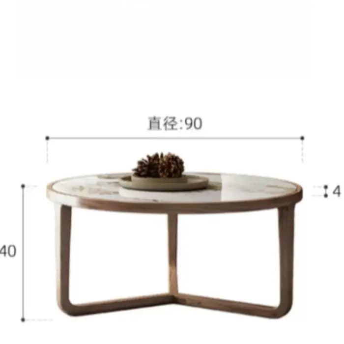 Tables basses rondes, petites tables d'appoint nordiques d'extérieur, tables de salon pour hôtels, meubles de salon en liquidation