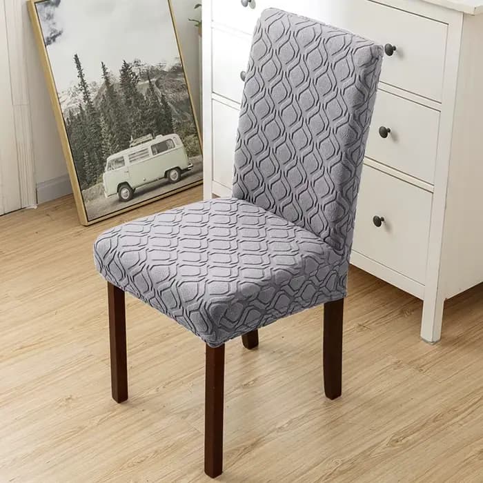 Housses de chaise en Jacquard pour salle à manger et salon