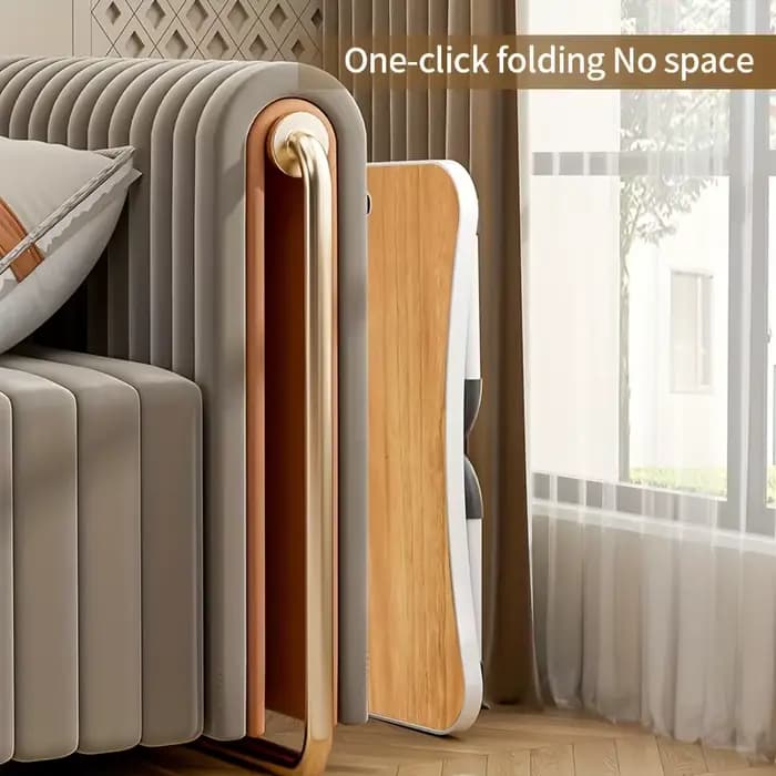 Table de lit super portable pour ordinateur portable avec porte-gobelet et tiroirs, USB, support de