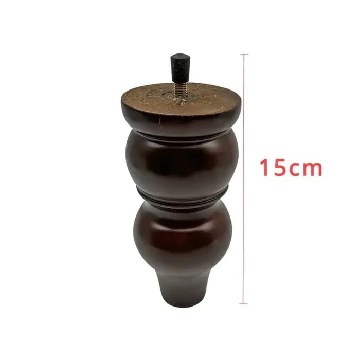 Pieds de Meubles en Bois Massif de Style Européen, Raccords de Remplacement pour Table Basse, Meuble