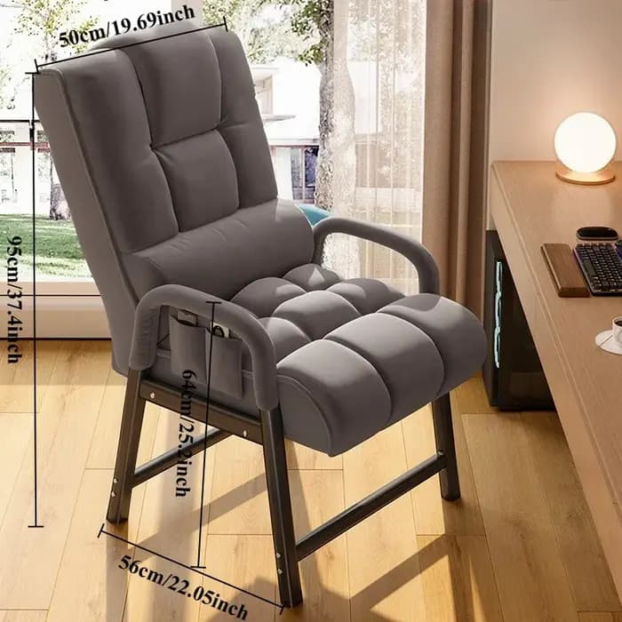 Chaise de jeu à dossier pour la maison, canapé paresseux, confortable, sédentaire, dortoir pour étud