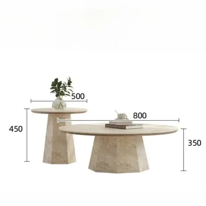 Table basse moderne, style nordique