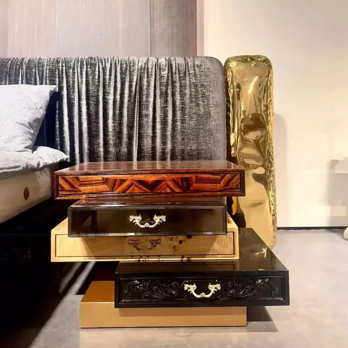 Table de chevet moderne et créative haut de gamme