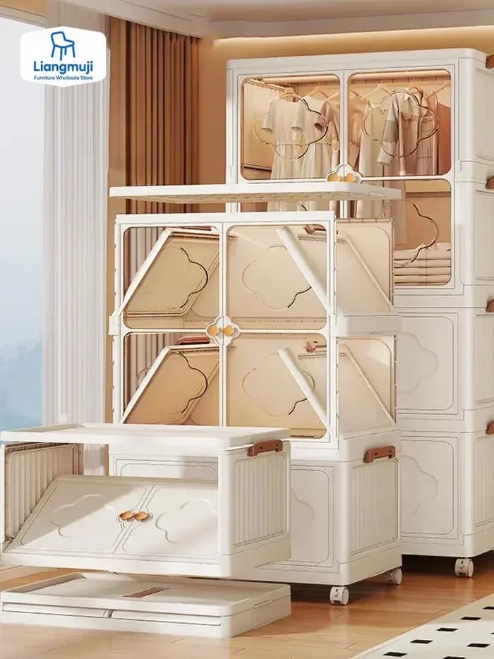Armoire pour enfants, chambre à coucher, armoire de rangement à domicile, boîte de rangement pour bé