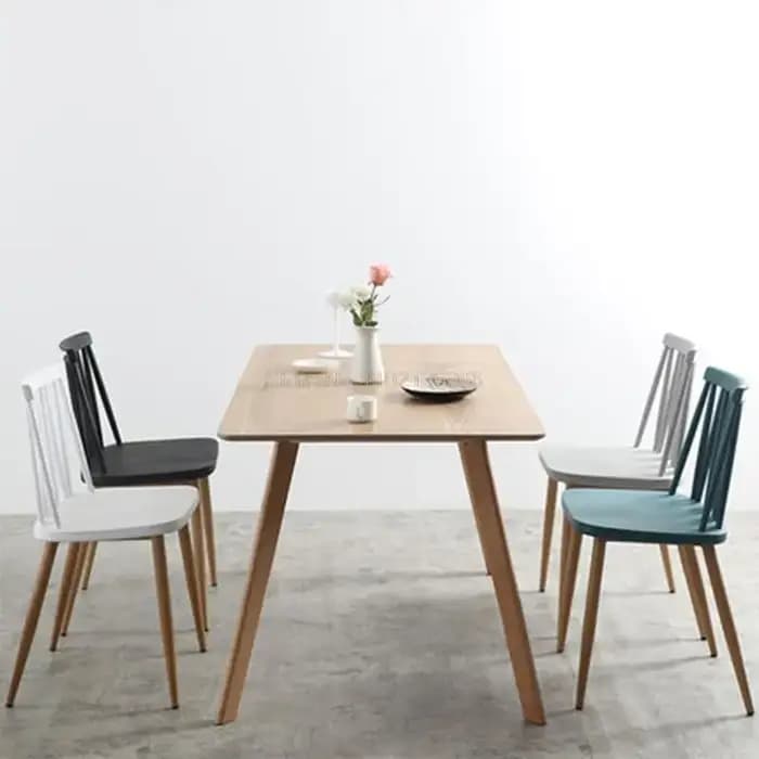 Chaise de bureau de loisirs, chaise de salle à manger, Windsor, nordique, moderne, minimaliste, pare