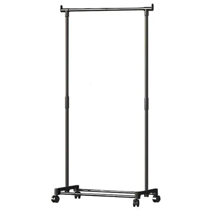 Supports pour vêtements, support de veste avec roulettes, gain de place, organisateurs de chaussures