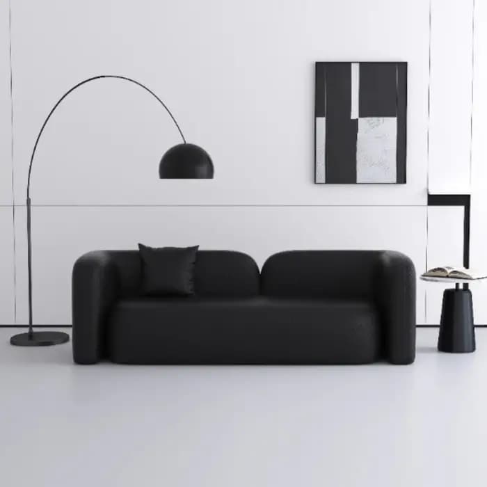 Canapé de salon de luxe nordique minimaliste Double