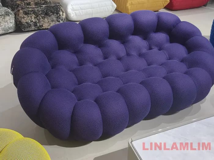 Canapé modulaire Linlamlim en tissu