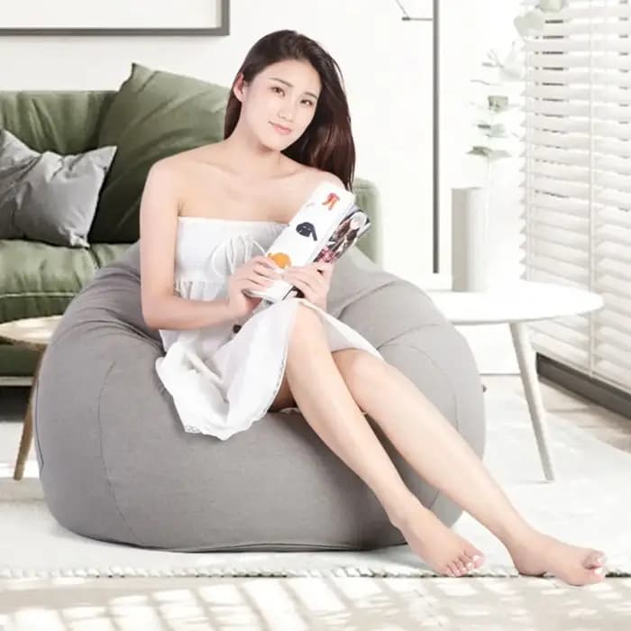 Housse de canapé confortable pour pouf
