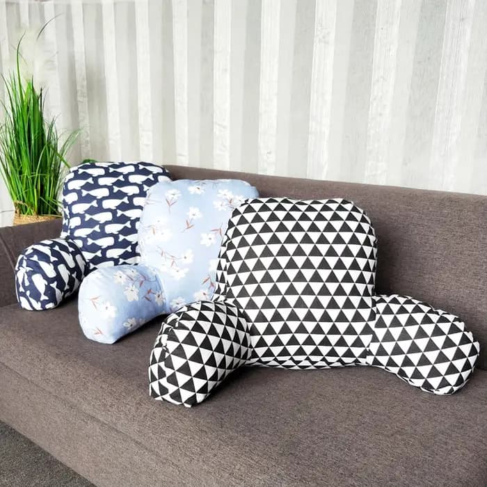 Coussin Boho en Mélange Chaud avec Accoudoirs