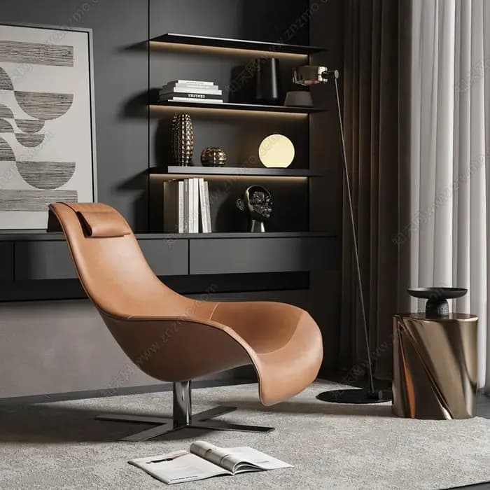Chaises de Lecture Nordiques Modernes et Ergonomiques