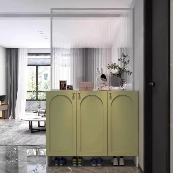 Armoire d'entrée moderne en verre pour bijoux