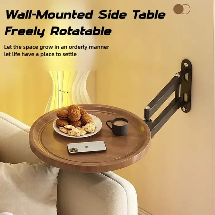 Table d'angle murale, décoration Portable Simple, étagère de rangement de chevet pour balcon, Bar de