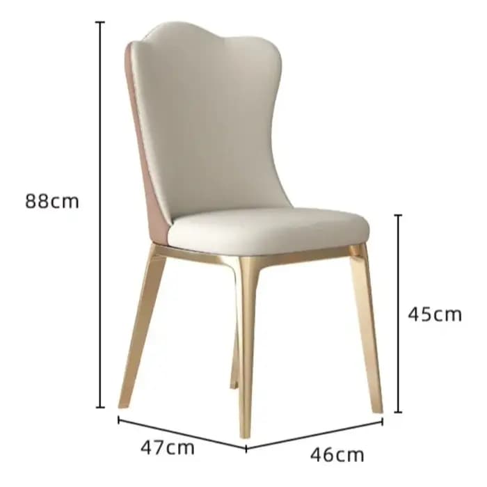 Chaise de salle à manger individuelle pour adulte