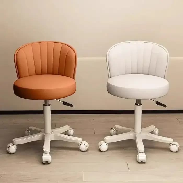 360 ° Chaise rotative, tabouret de maquillage réglable en hauteur, coiffeuse de chambre à coucher,