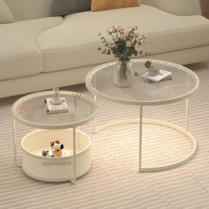 Table basse esthétique italienne Design minimaliste