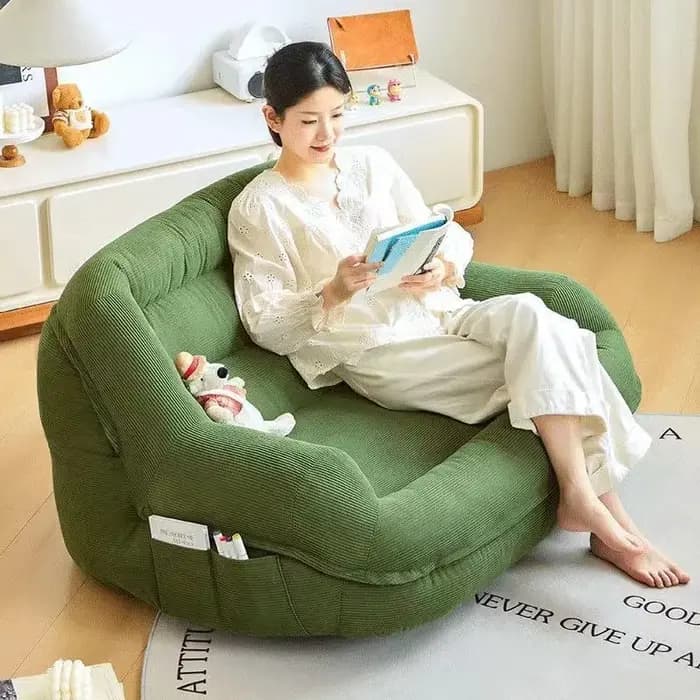 Pouf double extra-large - Canapé inclinable pour salon